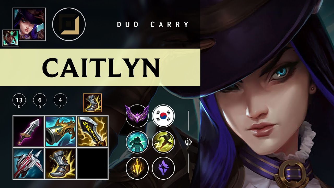 Caitlyn ADC vs Ashe - KR Master Patch 26.01
