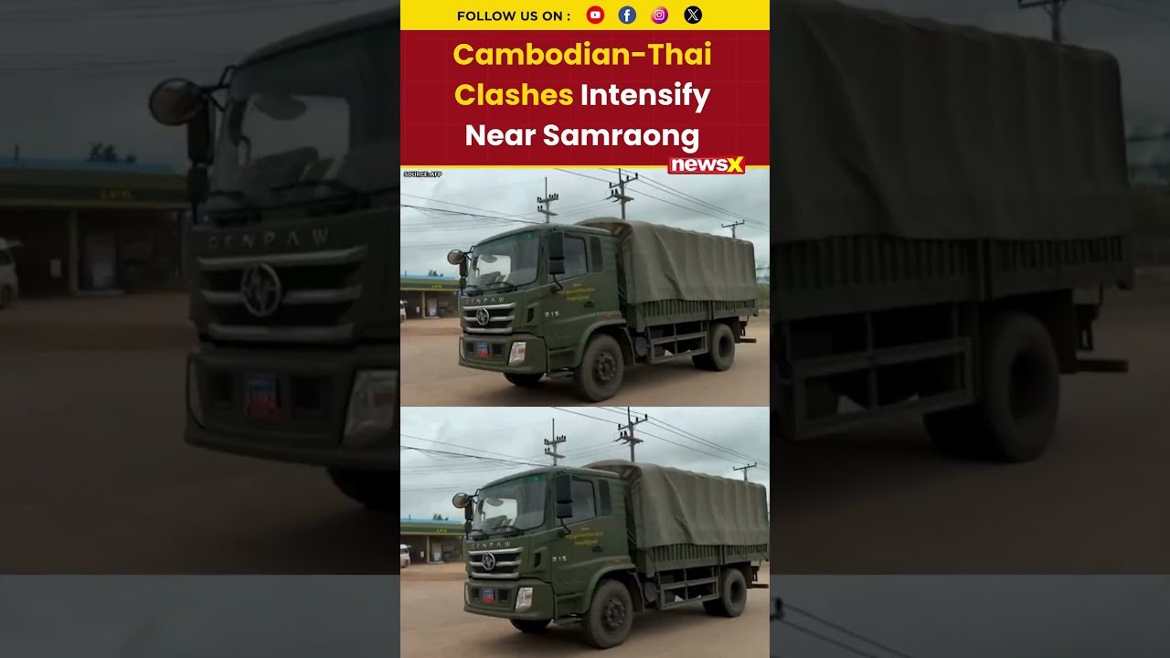  Watch Samraong Town Gripped By Clashes As Thai Cambodian Tensions Grow Thailandcambodiaclash