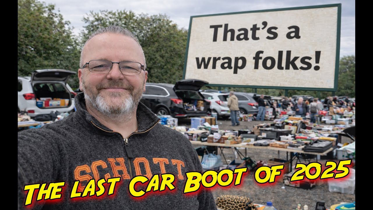 Последняя распродажа подержанных вещей в 2025 году.