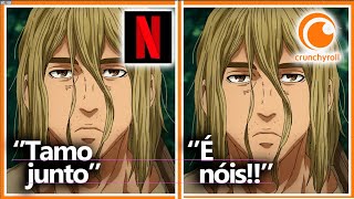 Vinland Saga - Comparação De Dublagem Netflix Vs Crunchyroll