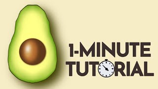 How to Draw an Avocado in Procreate