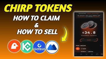 Chirp Airdrop Claim Process || Chirp Airdrop Selling Proces || Chirp Tokens Ko Claim Krny Ka Tarika