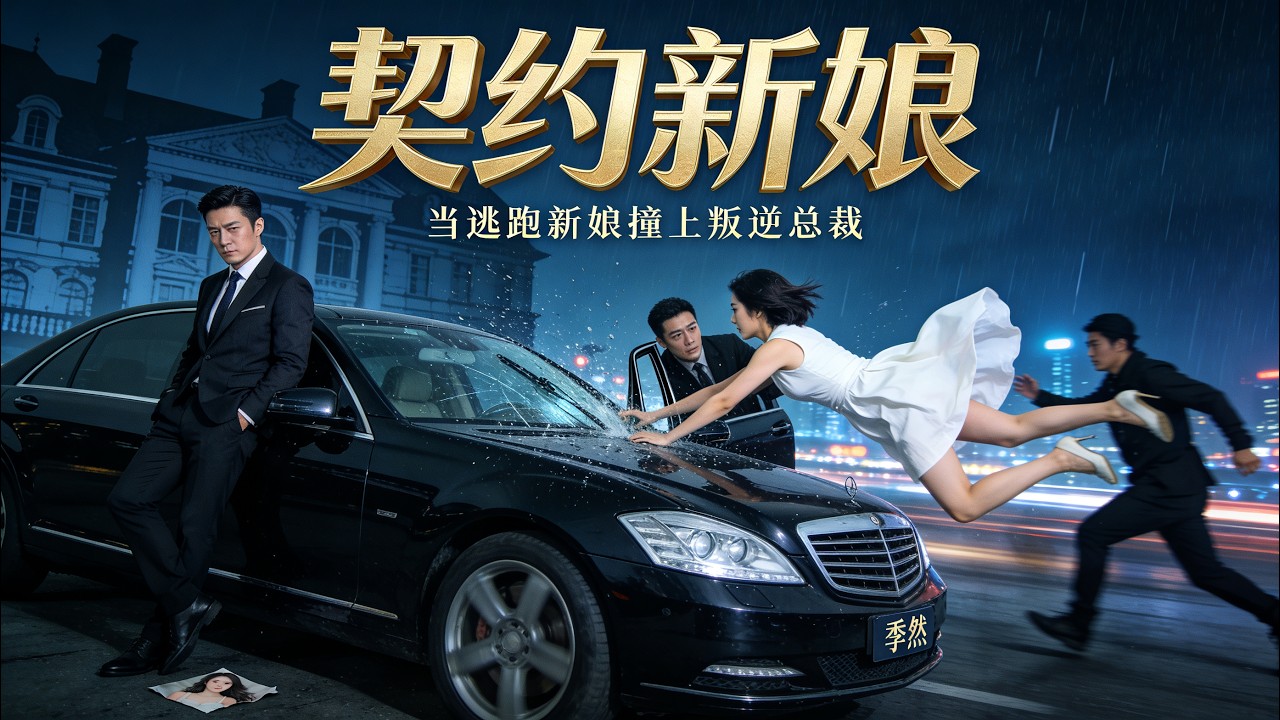 💥【完整版】逃婚撞上豪门总裁，误打误撞成契约夫妻，这婚约是真是假？