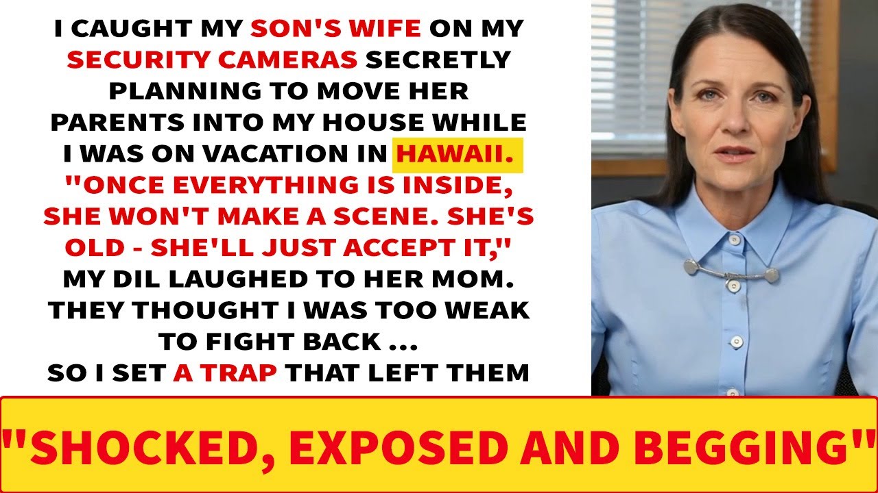 My Son’s Wife Was Planning To Move Her Parents Into My House While I Was Away. So I Set A Trap...