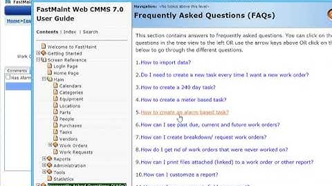 FastMaint CMMS - Managing Equipment