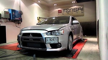EVO X SST custom tuned at TENSAI