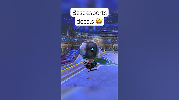 These are the best new esports decals 🤩 #rocketleague #shorts