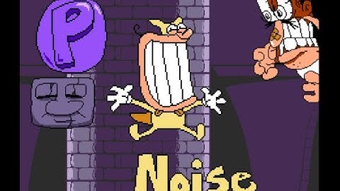 Pizza tower: JOHN GUTTER P RANK (WITH THE NOISE)