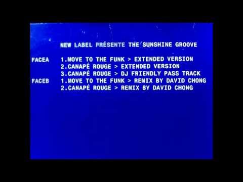 New Label Presente The Sunshine Groove  - Canope Rouge (David Chong Remix)