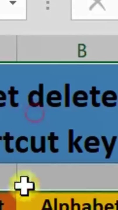 excel-sheet-delete-shortcut-exceltricks-exceltutorial-youtube