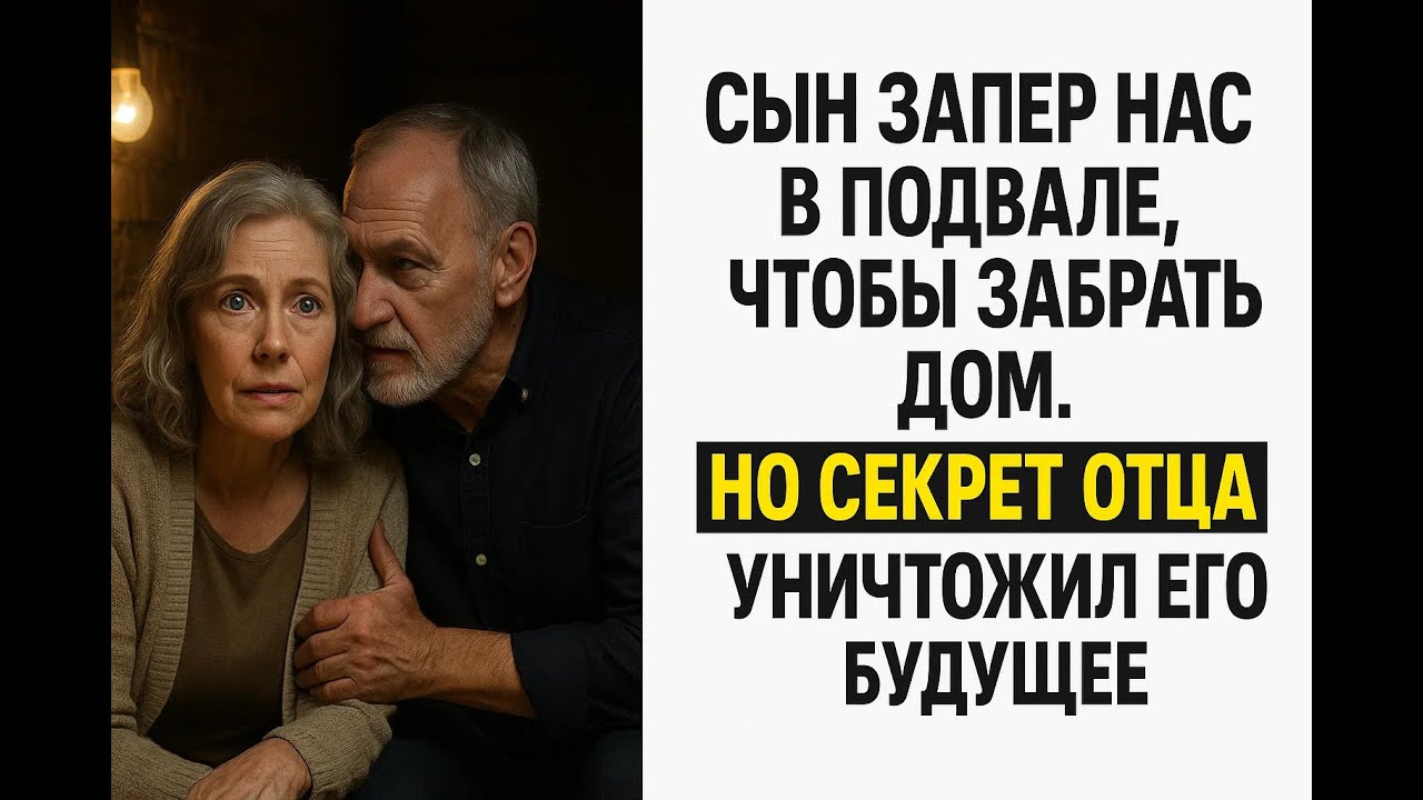 Они заперли нас в подвале нашего дома, но одна тайна отца превратила их жизнь в настоящий ад