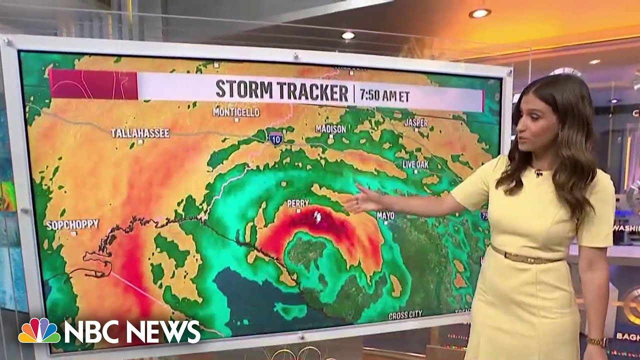 Hurricane Idalia makes landfall as Category 3 at Florida’s Big Bend