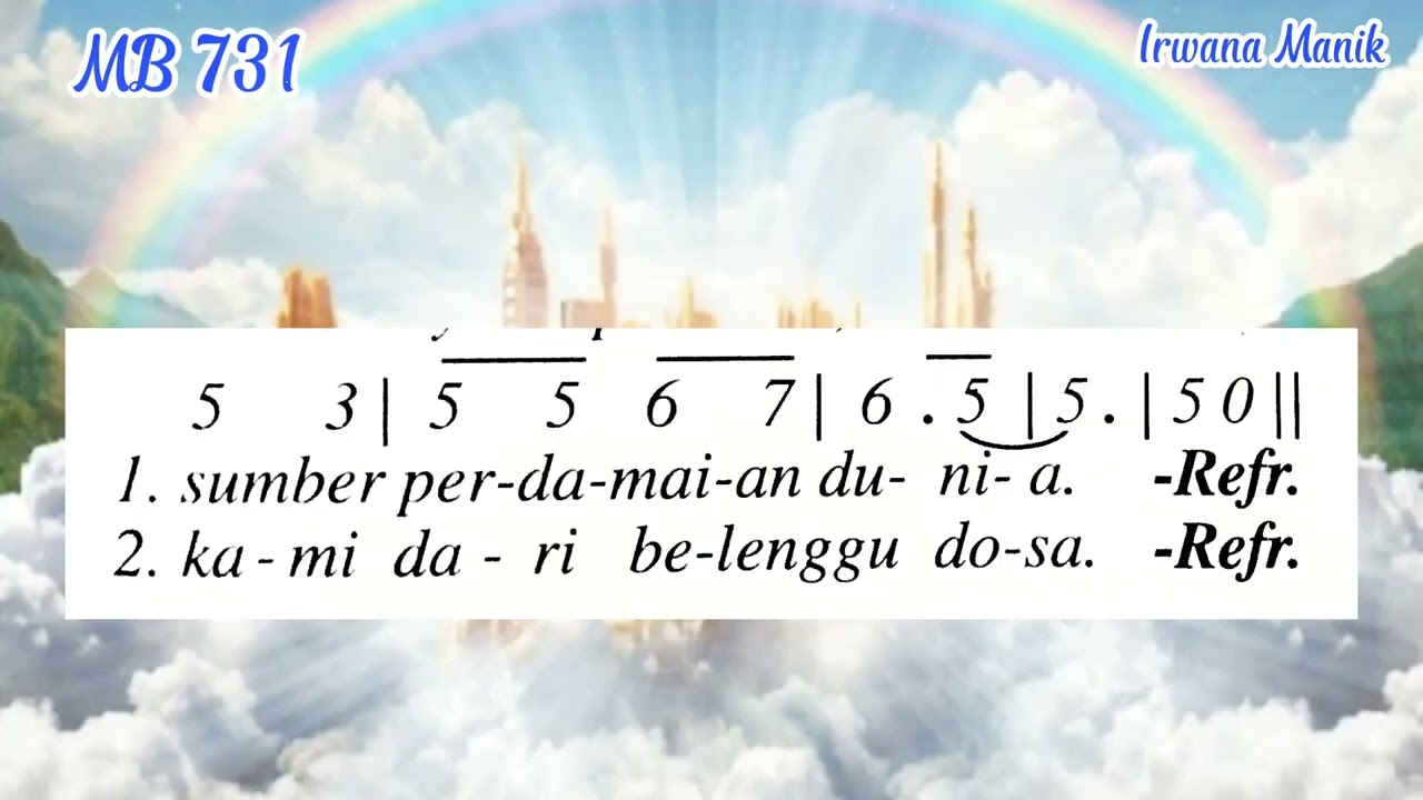 Madah Bakti 731 // KAMI BERSYUKUR // Lagu Prapaska Gaya Maluku