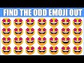 HOW GOOD ARE YOUR EYES #53 l Find The Odd Emoji Out l Emoji Puzzle Quiz