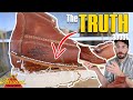 Why Do Thorogood's Have a Fake Stitch? - (CUT IN HALF) - Thorogood Boot Review