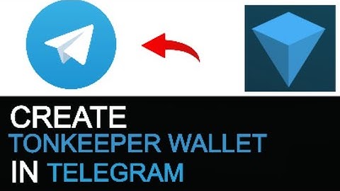 How to Create Tonkeeper Wallet in Telegram (EASY)