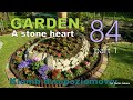 🌻GARDEN DESIGN(84) - Super flower bed - Forming a pine - Garden Inspirations, A Stone heart
