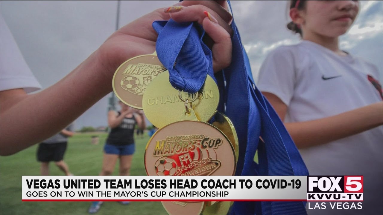 Las Vegas youth soccer team looses coach to COVID19; goes on to win