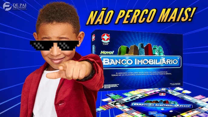 Brazilian Original Estrela Board Game Banco Imobiliário Monopoly w/ App +8  Years