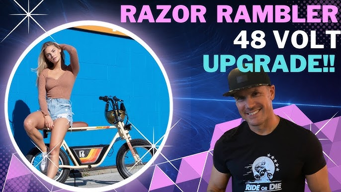 Rambler 16 vs the Rambler 12, a Razor Electric Minibike Comparison - Wild  Child Sports