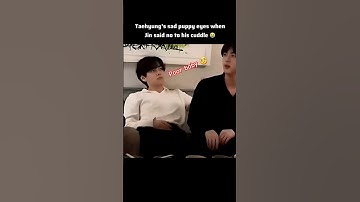 Taejin: Taehyung just wanted to cuddle 😭 #taejin #bts #ytshorts #btsshorts #jin #taehyung
