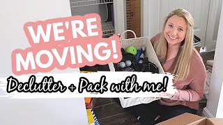 WE&#39;RE MOVING! // Declutter + Pack with Me | Jessica Elle