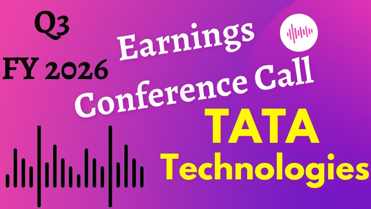 Tata Technologies share Q3 FY2026 Earnings Conference Call ||