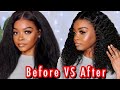 2 N 1 CRYSTAL LACE WIG & SUPER DEEP PARTING ft Geniuswigs