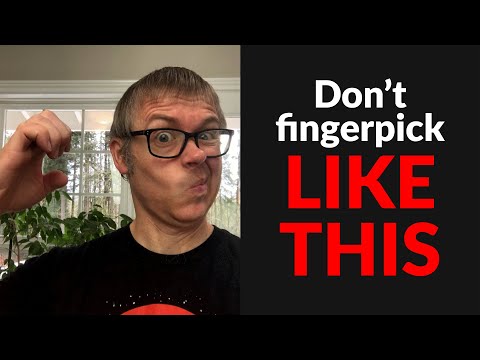 FINGERPICKING BEGINNERS - What shape should your hand make?