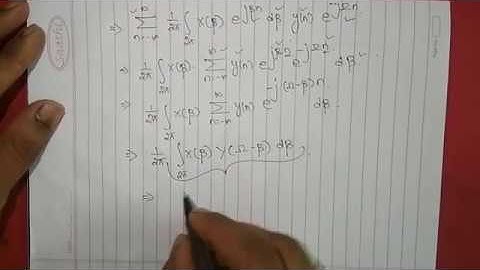 M4L16 - To Prove Multiplication Property of DTFT