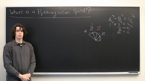 What Is a Pythagorean Spiral? : High School Math