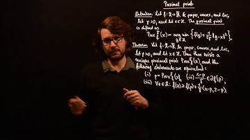 Proximal points I: Definition and existence