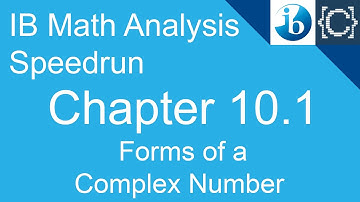 Chapter 10.1 | Forms of a Complex Number | CodingBytes IB Math Analysis Speedrun