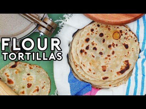 Authentic Flour Tortillas  Prubalo with Rick Martinez