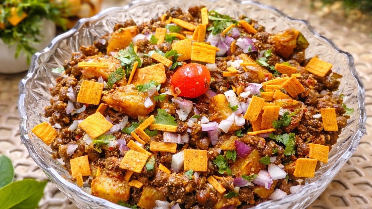 Chatpati Kala Chana Chaat Ramadan Special Chana Chaat Recipe| Iftar ...