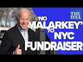 Panel: Joe Biden goes from 'No Malarkey' tour to NYC fundraiser