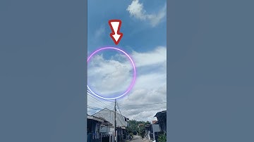 ULAR PUTIH BERMAHKOTA ⁉️ (BENTUKAN AWAN ‼️) Fenomena, Langka #shorts #versiarrahman #arrahman
