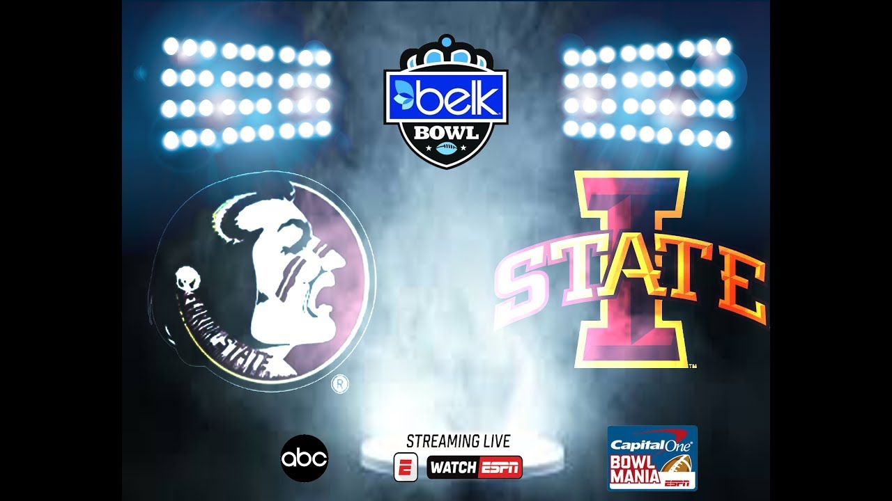 Iowa State Vs Florida State Belk Bowl 2019