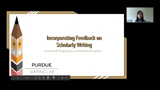 Writing Lab Workshops: Incorporating Feedback on Scholarly Writing