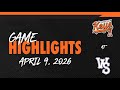 Game 5: Frederick Keys at Winston-Salem Dash | April 9 2026