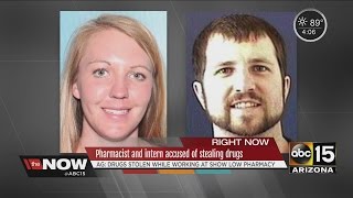 Pharmacist and intern accused of stealing drugs