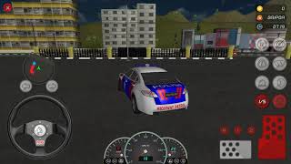 Mobil polisi ngawal presiden dan rombongan 8mobil salah jalan. Bis di klakson gmau mnggir. Simulator screenshot 4
