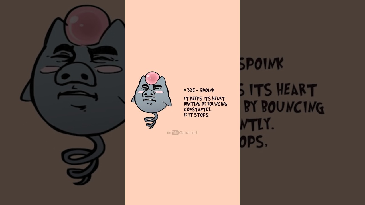 The Pokémon that DIES if it stops bouncing…