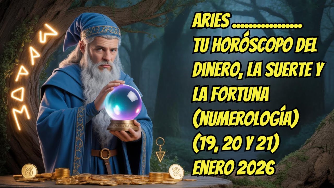 ARIES 👉🏼 LA RUEDA de la FORTUNA toca tu PUERTA...LA SUERTE te SONRIE ...
