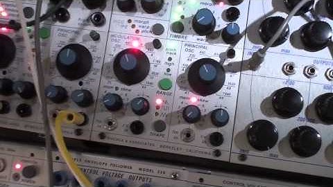 Buchla Twisted Waveform Oscillator 259e [DEMO]