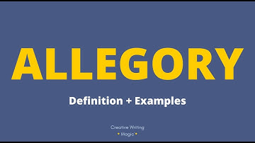 ALLEGORY - Definition + Examples 🐖