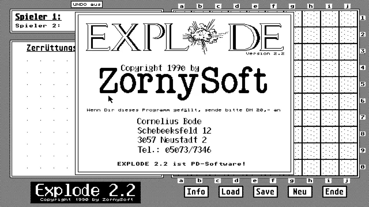 ATARI ST EXLPODE v2 2 ANOTHER 3RD GAMER 1990 CORNELIUS BODE ZORNY SOFT atari ausgabe 5 simulation so