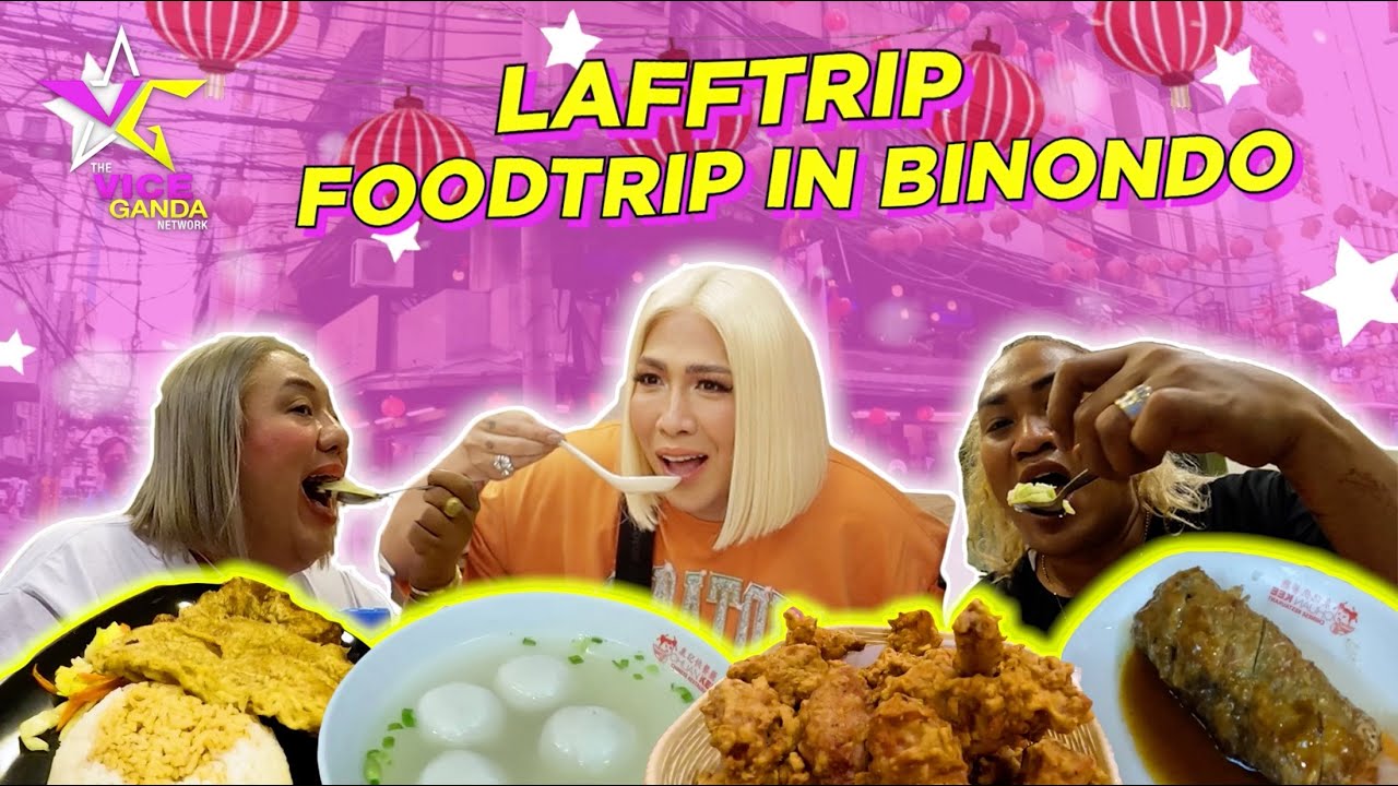 Lafftrip Foodtrip in Binondo | VICE GANDA