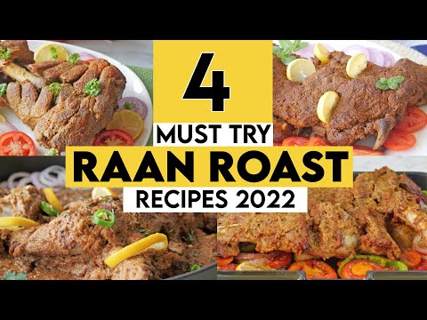 4 Must Try Raan Roast Recipes 2022 By Food Fusion (Bakra Eid Special)