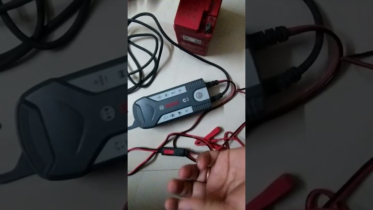 Bosch C3 battery charger full demonstration. - YouTube
